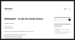 Desktop Screenshot of bibliophil.org